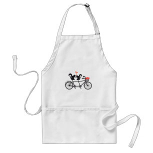 tandem bicycle with squirrels standard apron