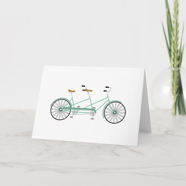 Tandem Bike Card (Front)