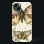 Tandem Butterflies Over Green Leaves iPhone 13 Case<br><div class="desc">Like the Blue Angels,  these butterflies are flying in tandem. Watch them soar over green leaves,  spreading their colourful and majestic wings. If you love looking at butterflies you'll love this piece!</div>