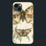 Tandem Butterflies Over Green Leaves iPhone 13 Case<br><div class="desc">Like the Blue Angels,  these butterflies are flying in tandem. Watch them soar over green leaves,  spreading their colourful and majestic wings. If you love looking at butterflies you'll love this piece!</div>