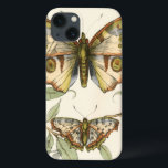 Tandem Butterflies Over Green Leaves iPhone 13 Case<br><div class="desc">Like the Blue Angels,  these butterflies are flying in tandem. Watch them soar over green leaves,  spreading their colourful and majestic wings. If you love looking at butterflies you'll love this piece!</div>