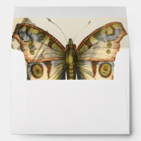 Tandem Butterflies Over Green Leaves