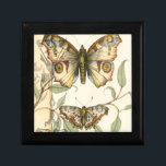 Tandem Butterflies Over Green Leaves Gift Box<br><div class="desc">Like the Blue Angels,  these butterflies are flying in tandem. Watch them soar over green leaves,  spreading their colourful and majestic wings. If you love looking at butterflies you'll love this piece!</div>