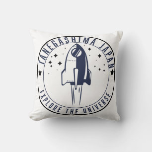 Tanegashima Japan Explore the Universe Cushion