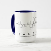 Tanesha peptide name mug (Front Left)