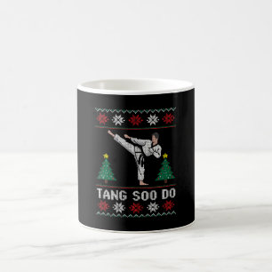 Tang Soo Do Christmas Ugly Sweater Martial Arts Coffee Mug