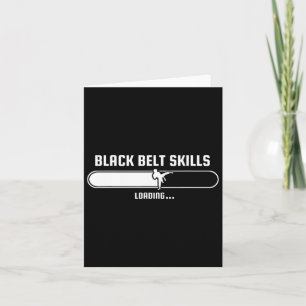 Tang Soo Do Funny Kids Black Belt Skills Loading K Card
