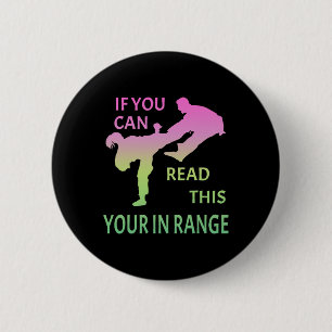 Tang Soo Do Gifts For Girls Karate Shirt Martial A 6 Cm Round Badge