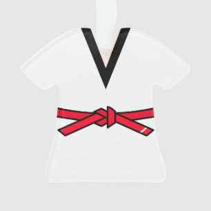 Tang Soo Do Red Belt 1st Level Personalised Ornament