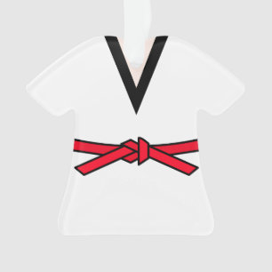 Tang Soo Do Red Belt 2nd Level Personalised Ornament