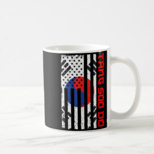 Tang Soo Do - USA Flag Taekwondo Mixed Martial Coffee Mug