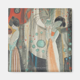 Tang Women Magnet