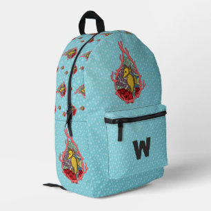 Tanga the Seahorse Printed Backpack