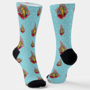 Tanga the Seahorse Socks