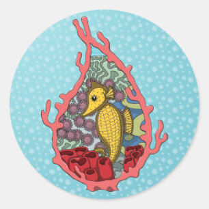 Tanga the Seahorse Sticker