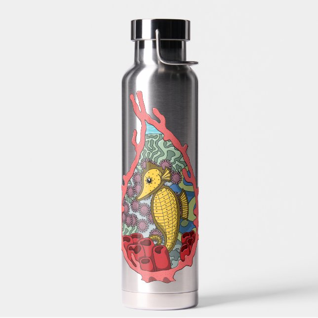 Tanga the Seahorse Water Bottle (Left)
