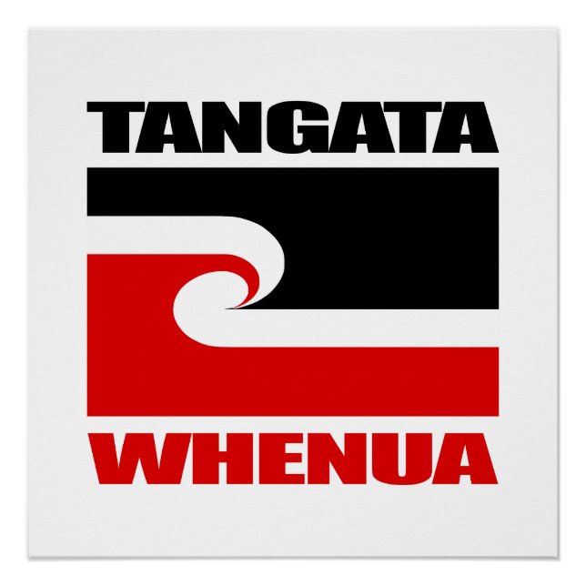 Tangata Whenua Poster (Front)