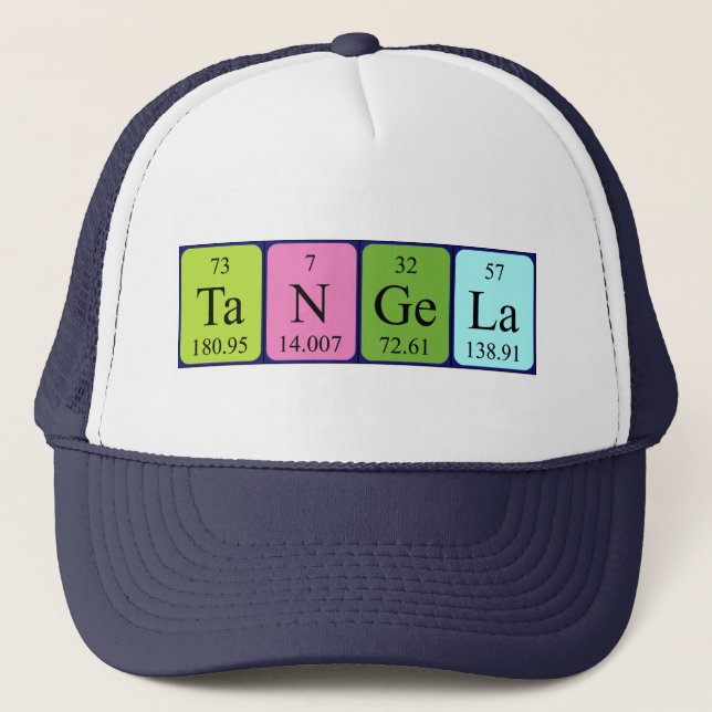 Tangela periodic table name hat (Front)