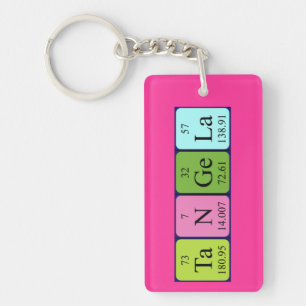 Tangela periodic table name keyring