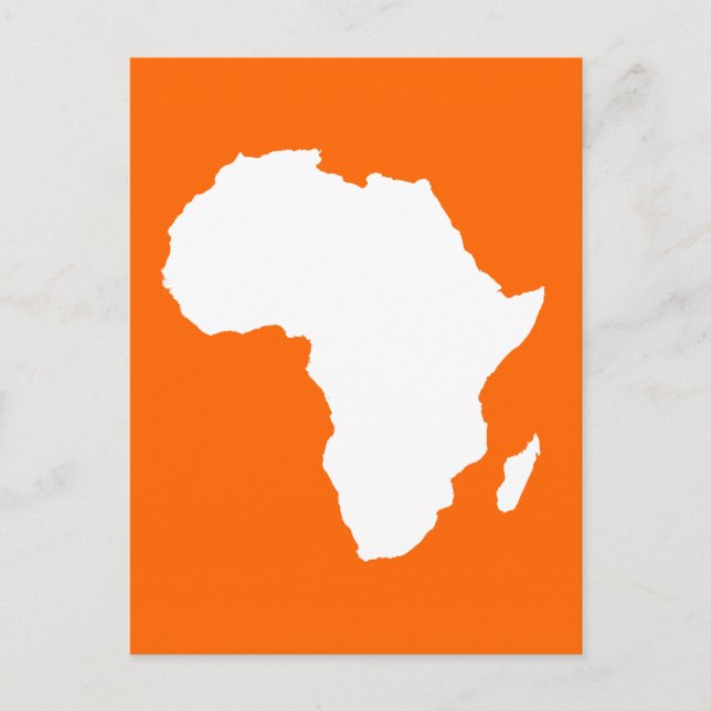 Tangerine Audacious Africa Postcard (Front)