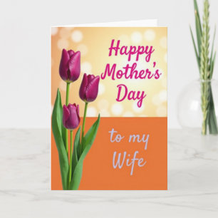 Tangerine Dream Mothers Day Card