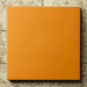 Tangerine #f28500 – Vibrant, Energetic, Joyful Ora Tile