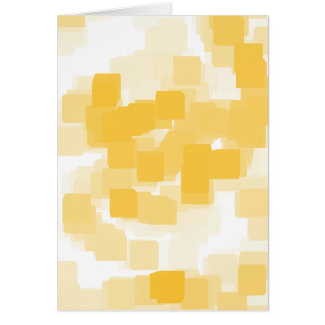 "Tangerine" Geometric  Art (Front)