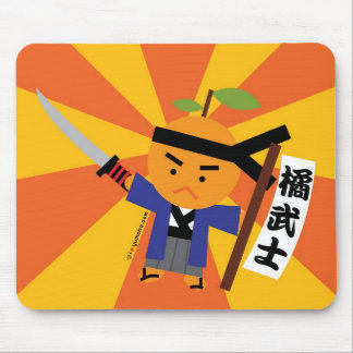 Tangerine Samurai Mousepad