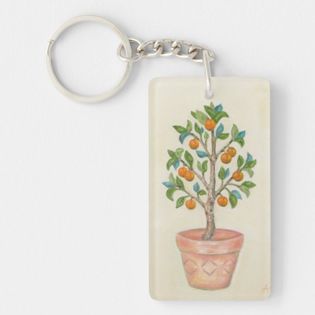 Tangerine Tree keychain (Front)