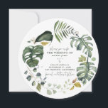 Tangerine watercolor floral wedding save the date<br><div class="desc">Tangerine watercolor floral wedding save the date card. Beautiful handprinted floral watercolors and modern script text. Part of a holiday collection.</div>