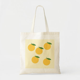 tangerines painting art tote bag