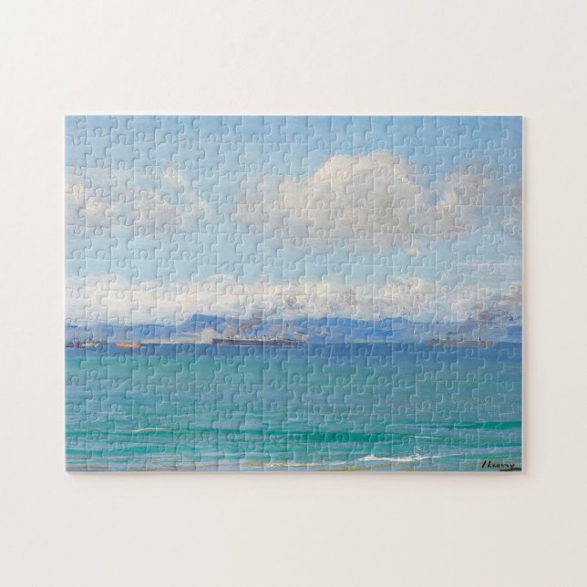 Tangier Bay | Sir John Lavery Jigsaw Puzzle (Horizontal)