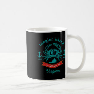 Tangier Island Virginia Crab Fishing Vacation Souv Coffee Mug
