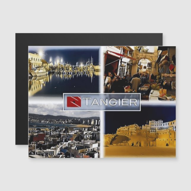 Tangier - Marocco - Mosaic - (Front/Back)