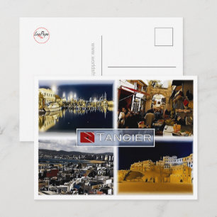 Tangier - Marocco - Mosaic - Postcard