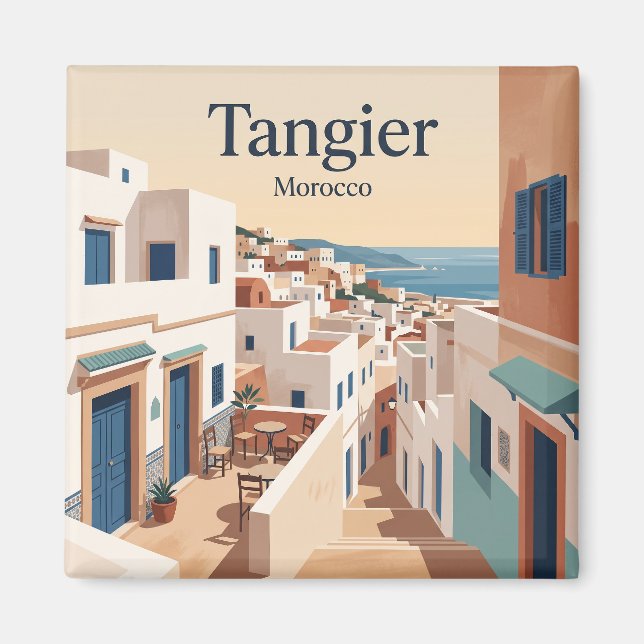 Tangier Morocco Magnet (Front)