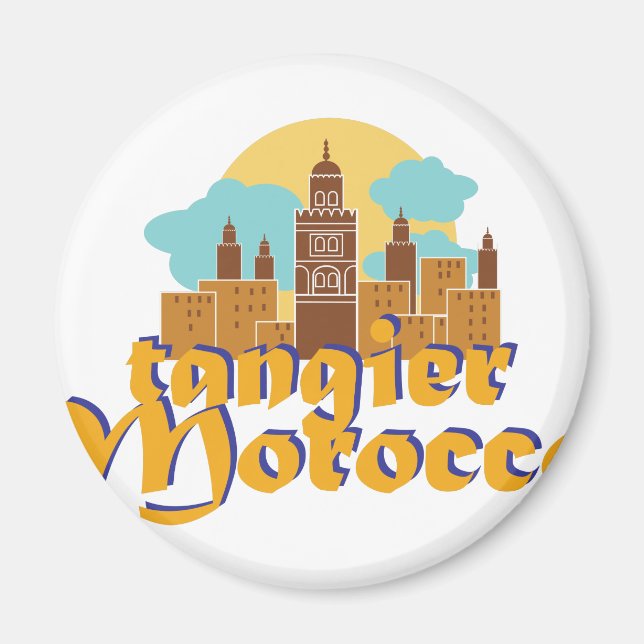 Tangier Morocco Magnet (Front)