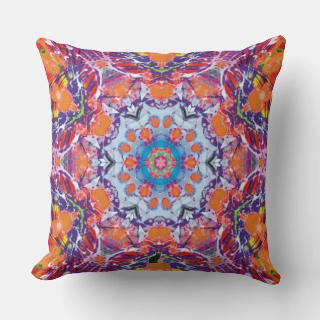 Tangiers Kaleidoscope Cushion (Front)