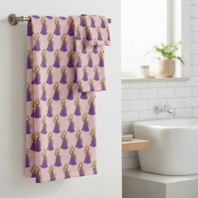 Tangled Bath Towel Set (Creator Uploaded)