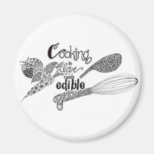 Tangled 'Cooking' Magnet