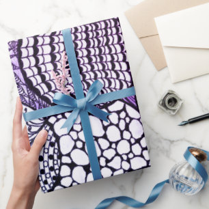 Tangled design balls for Hanukkah gift giving Wrapping Paper