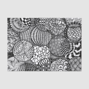 Tangled Designs Tissue Paper