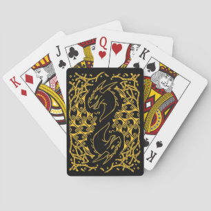 Tangled Dragon Playing Cards (Gold Edition)