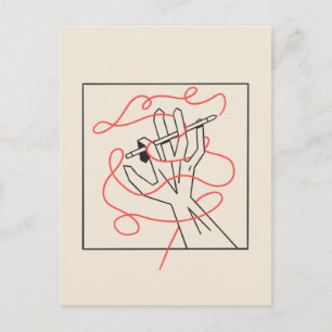 Tangled Illustrator Postcard