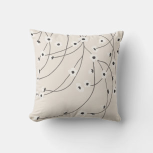 Tangled in Bloom Warm Vintage Cushion