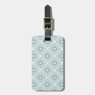 Tangled Lattice Pattern Luggage Tag