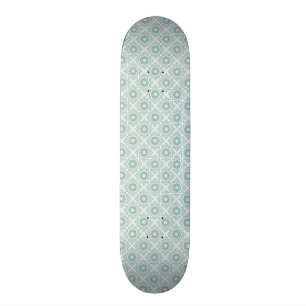 Tangled Lattice Pattern Skateboard