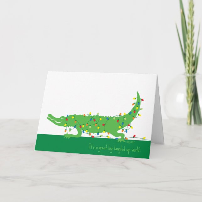 Tangled Lights Card (Front)