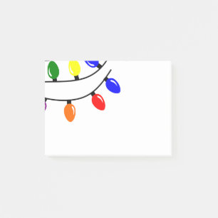 Tangled Lights Post-it Notes