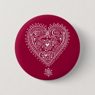 Tangled Love 6 Cm Round Badge